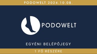 PODOWELT 2024 konferencia - Egyéni belépőjegy