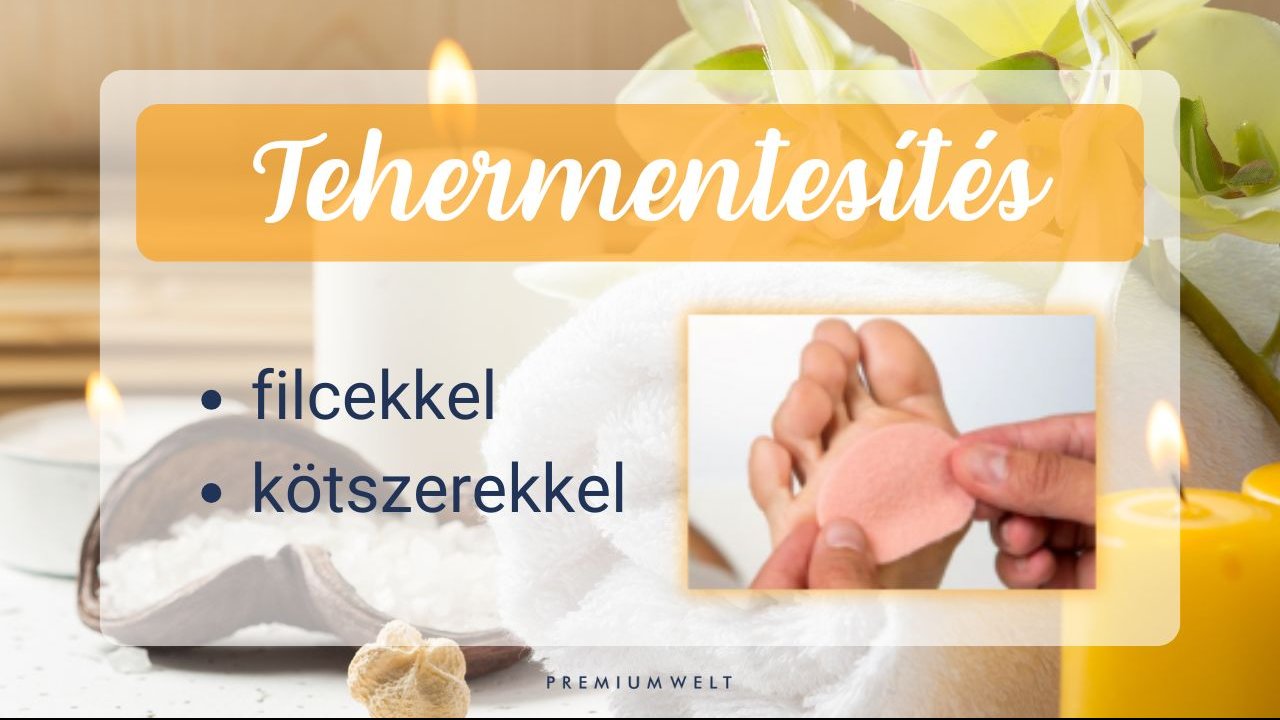 Tehermentestés filcekkel, kötszerekkel